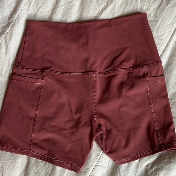 NWOT Stance Work It Out Athletic Shorts Size Small in Pink/Peach - Picture 7 of 11